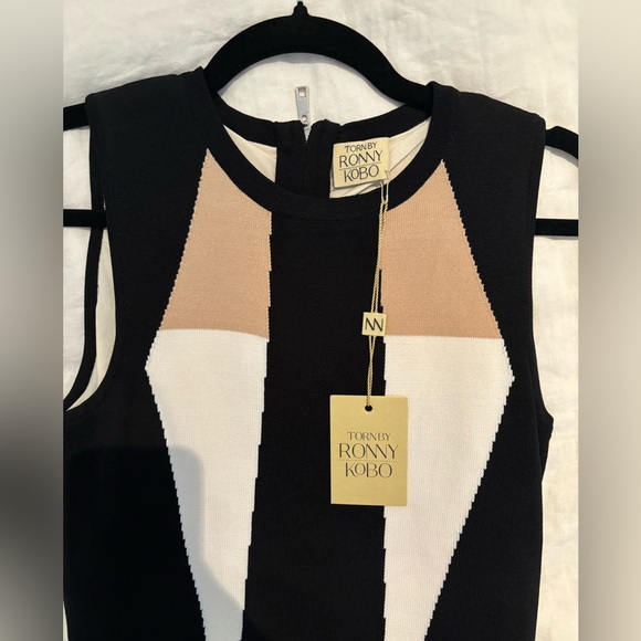 Ronny Kobo body con dress NWT size small/medium (6) - Picture 1 of 5